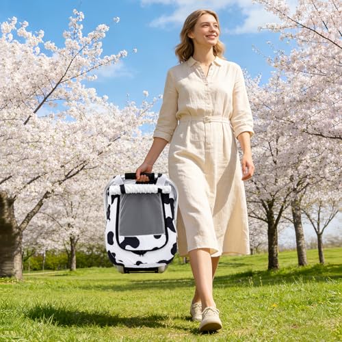 Image of Baby Car Seat Cover, Extra Large Mesh Carseat Cover for Boys Girls, Infant Car Seat Cover with Privasy Sunshades & 3D Mink Dot, Universal Baby Carrier Cover for All Season