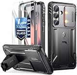 Poetic Revolution Case for Samsung Galaxy S26 Plus, [Slide Camera Cover], [20FT...