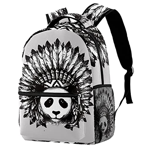 Sac à dos de voyage panda ergonomique avec pochette amovible intégrée