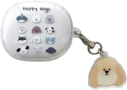 Miniatura 7 de Funda protectora transparente de TPU suave con diseño de animales de dibujos animados, compatible con auriculares Xiaomi Redmi Buds 4 Lite, funda