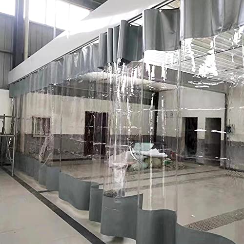 Bâche d'extérieur imperméable transparente 1.2x2m bâche de protection terrasse