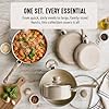 GreenLife 16-Piece Nonstick Cookware Set, Non-Toxic Ceramic Pots and Pans Set, Durable Healthy Kitchen Essentials, Fast Heating, Induction Ready, Easy Clean Dishwasher Safe, PFAS-Free, Beige Taupe #3