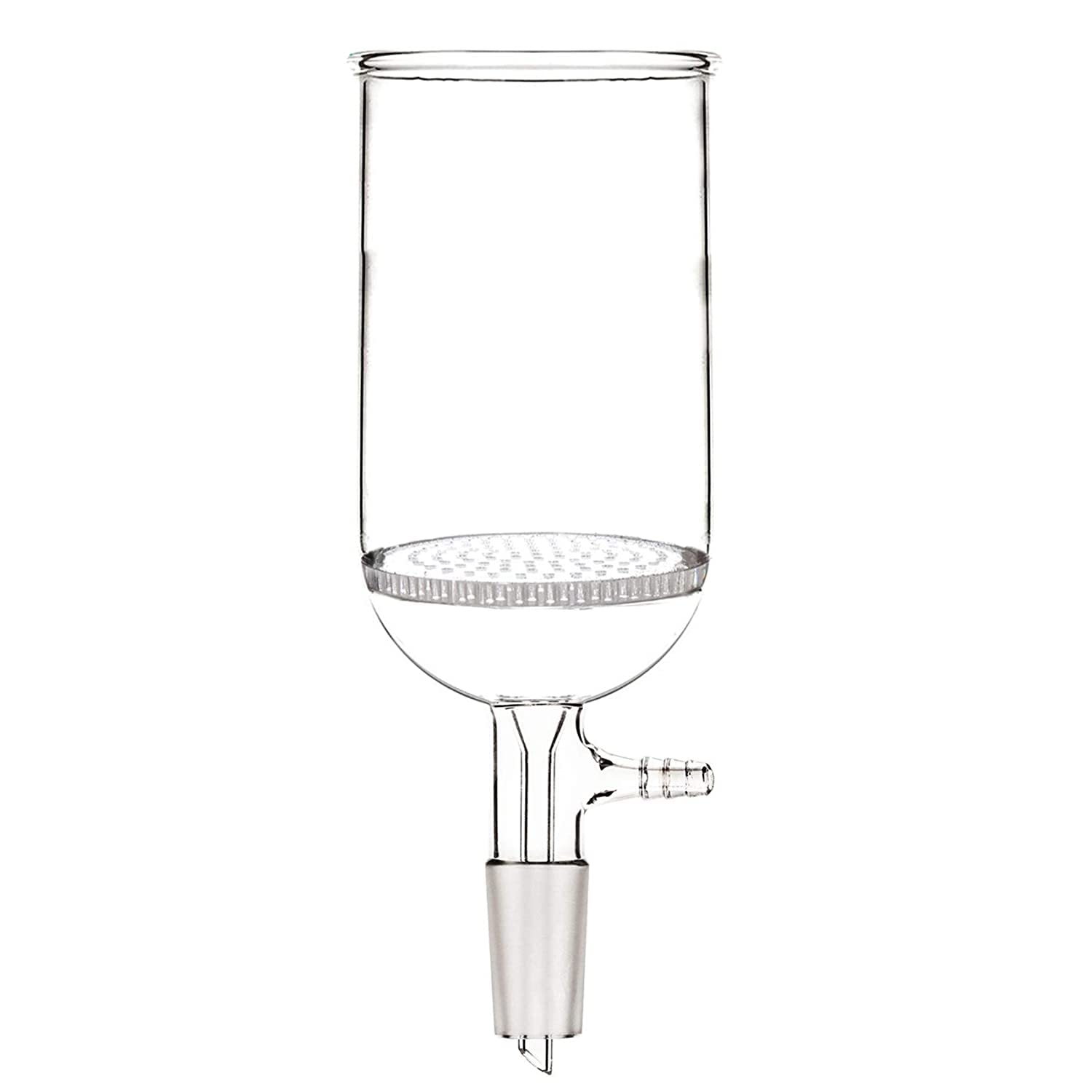 1000ml,24/40,Glass Buchner Funnel with 90mm Pore Plate 1 Litre