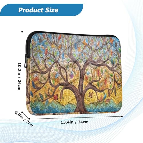 Funda para laptop 13-14 pulgadas impermeable y resistente a impactos miniatura 3