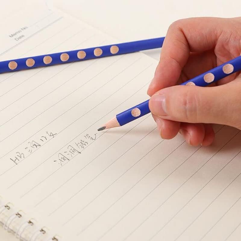 10pc Groove Pencil 2B / HB Posture Correction School Office Stationery Cartoon Standard image 4