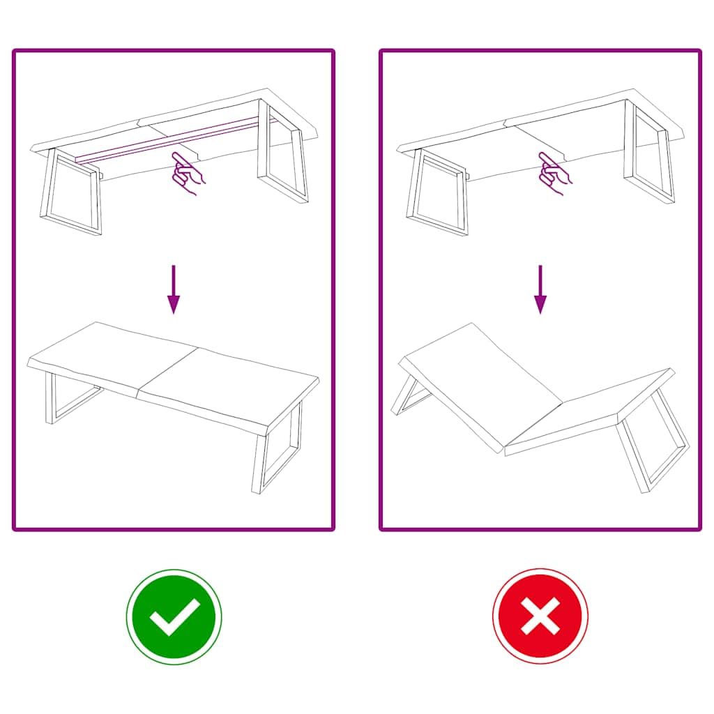 Massivholztischplatte 140x50 cm dunkle Baumkante für Esszimmer Küche Büro DIY BAU Möbel Ersatz