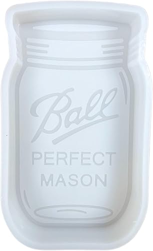 Tarro de vidrio Mason Freshie de silicona para automóvil, 4.4 x 2.5 x 0.8 pulgadas, vaso de bebida de bola de verano para cuentas aromáticas
