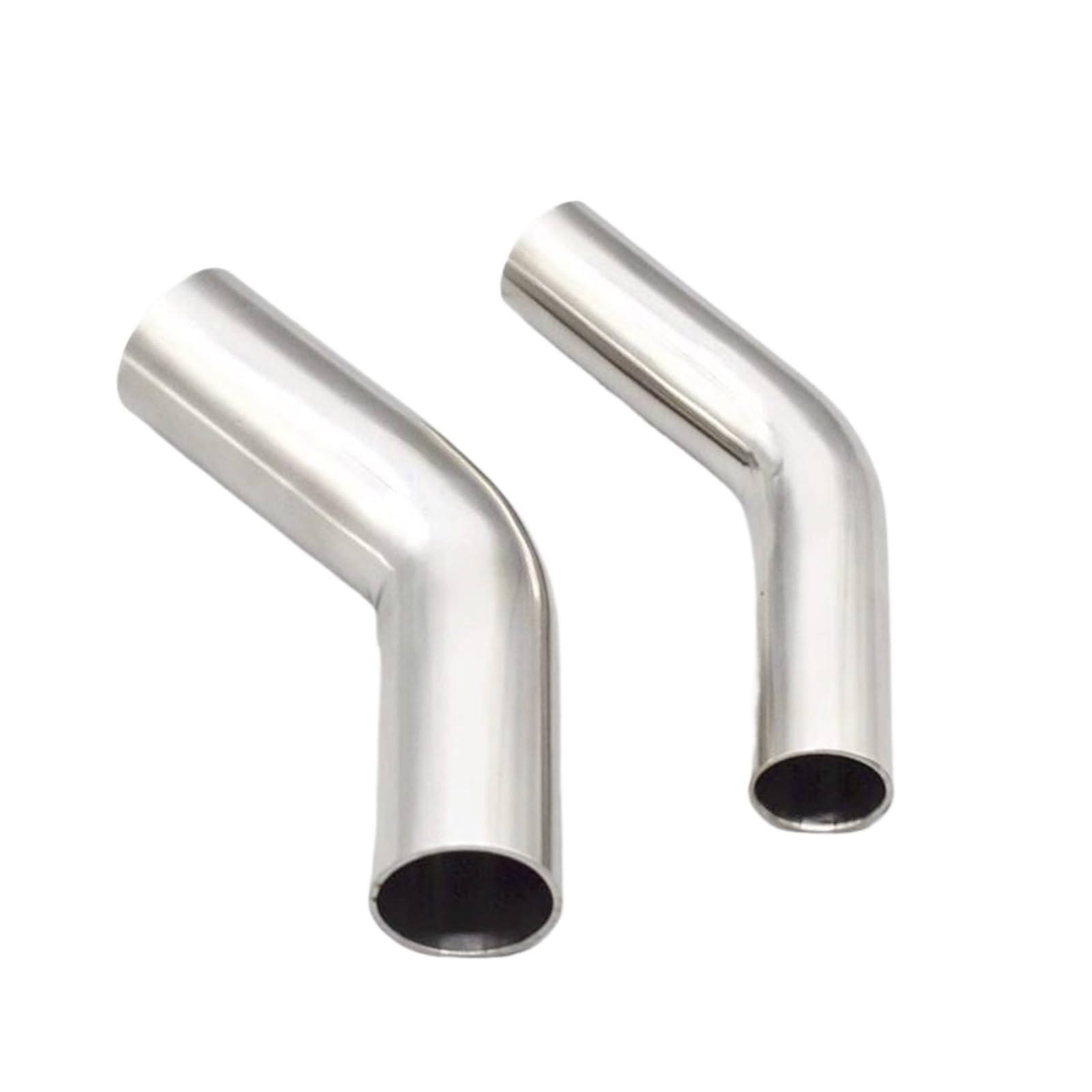 Fopure One Color 1Pc Outer Diameter 48Mm 304 Stainless 45 Degree Elbow Lengthen Welding Pipe Fitting