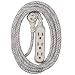360 Electrical 360432 Habitat Braided Extension Cord, 15 ft. - French Grey