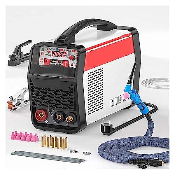 Lödning kit Multifunktionssvetsmaskin, T5 i 1 IGBT inverter TIG svetsare, svetsmaskin (Color : 1, Size : 110-220)