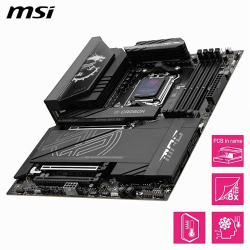MSI MPG X870E CARBON WIFI Scheda madre - Scheda madre - Immagine 3