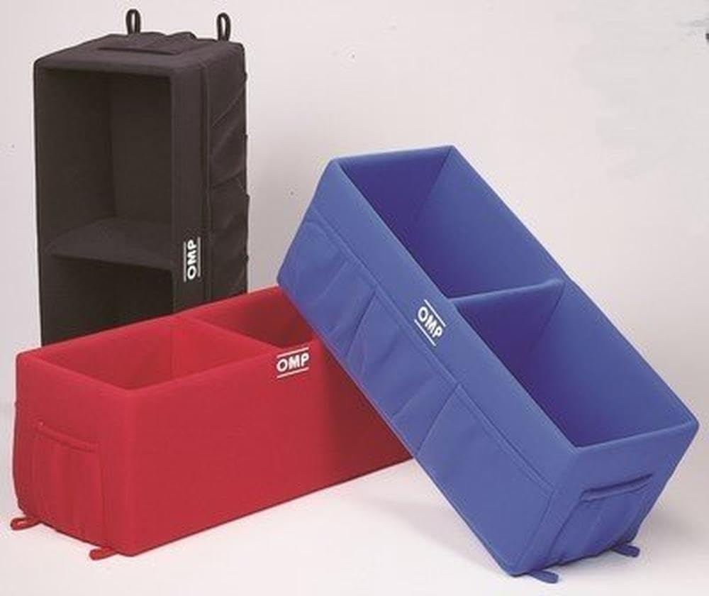 OMP (NA/1864/N) Helmet Box, Black