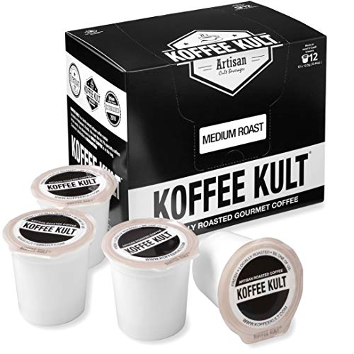 Koffee Kult Medium Roast Coffee Single Serve Coffee Cups In Pods For Keurig Brewers- 12 Count #TOP4