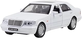 سيارة معدنية فاخرة – تصميم أنيق وتجربة لعب واقعية - لعبة اطفال (ابيض)