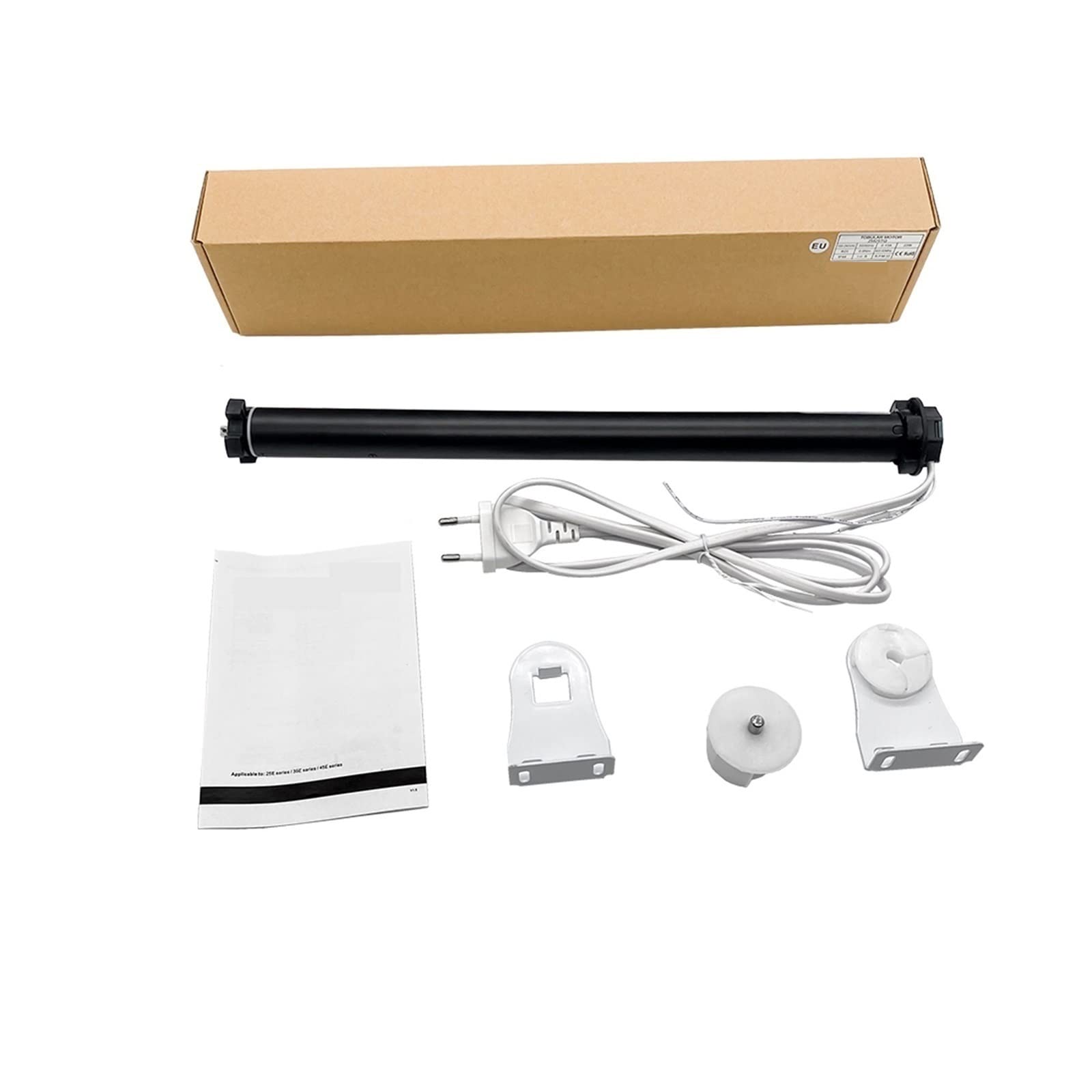 Lagerausstattung, Rollomotor 38 mm Rohrvorhänge mit Smart Tube motorisiertem elektrischem eingebautem RF-Empfänger for Volume Gate Garagentor(WiFi Blind Motor)