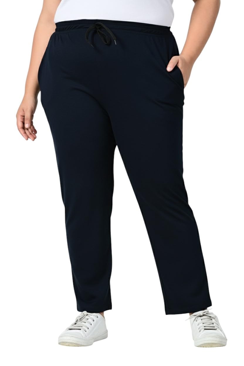 Women's Cotton Plus Size Pyjama | Regukar Fit Pajama Pants for Women | Jumbo Lounge Pant-image-20