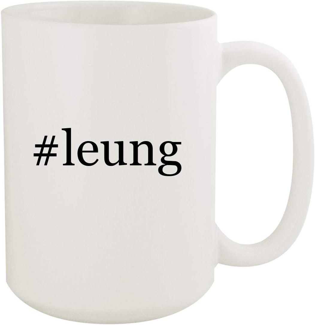 #leung - 15oz Hashtag White Ceramic Coffee Mug