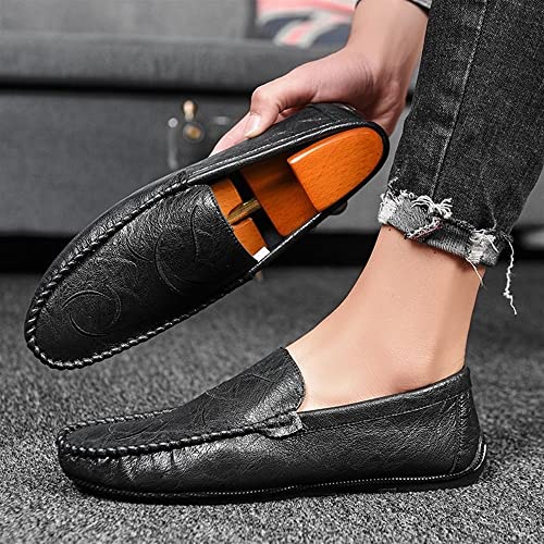 Loafers for Men Moccasins Shoes Solid Colors Vegan Leather Resistant Comfortable Anti-Slip Fashion Slip On4