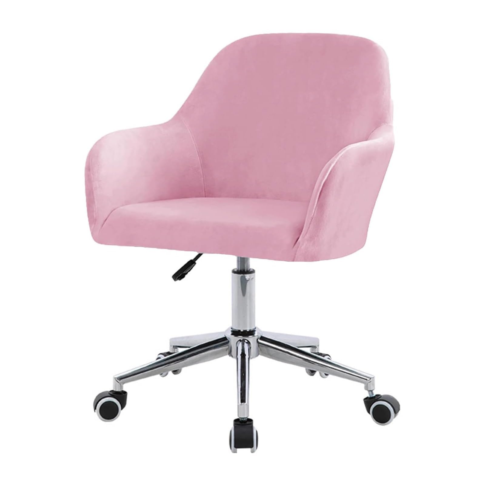 Zhuiyuan Q Velvet Office Chair Slipcover With Arms,Cover Chair For Vanity,Modern Office Computer Chair Protector,Stretch Wingback Dining Chair Cover Protector For Home Kitchen Living Room