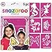 Snazaroo Face Paint Stencils - Girls Fantasy, Set of 6