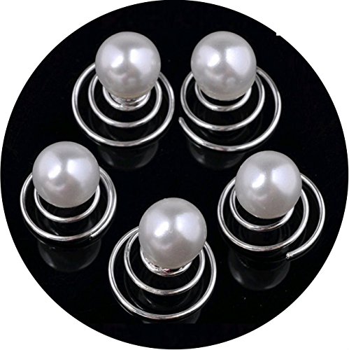 Preisvergleich Produktbild 1x Hochzeit Schmuck Haarklammer Haar Spange Brosche Braut Schmuck NEU