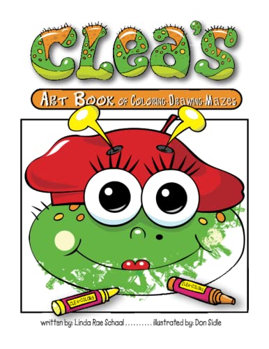 Clea's Art Book of Coloring and Drawing Mazes