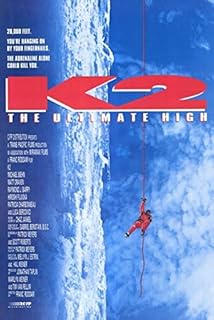 K2 (1992) Original Authentic Movie Poster 27x40 - Single-Sided - ROLLED - Michael Biehn - Matt Craven - Blu Mankuma