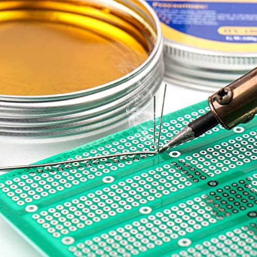 BEEYUIHF 3.52 oz/100 g Rosin Flux Paste, Lead-Free Soldering Paste, Soldering Flux, Rosin Soldering Flux for Soldering/BGA Welding