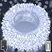 Ollny Christmas Lights 800 LEDs 330ft LED Outdoor String Lights Cool White with Remote Control and Timer Plug in 8 Lighting Modes for Wedding Party Christmas Decoration Lights NOT CONNECTABLE