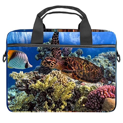 Sacoche à bandoulière pour ordinateur portable 13.3 PC housse Tortue