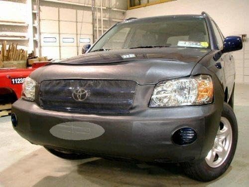 Lebra 2 Piece Front End Cover Black - Car Mask Bra - Fits - Toyota,Highlander,2004 Thru 2007