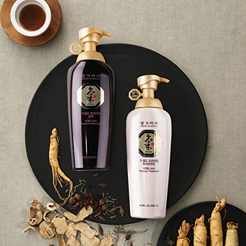 Daeng Gi Meo Ri Ki Gold Premium Shampoo + Treatment Set (500Ml) #TOP1