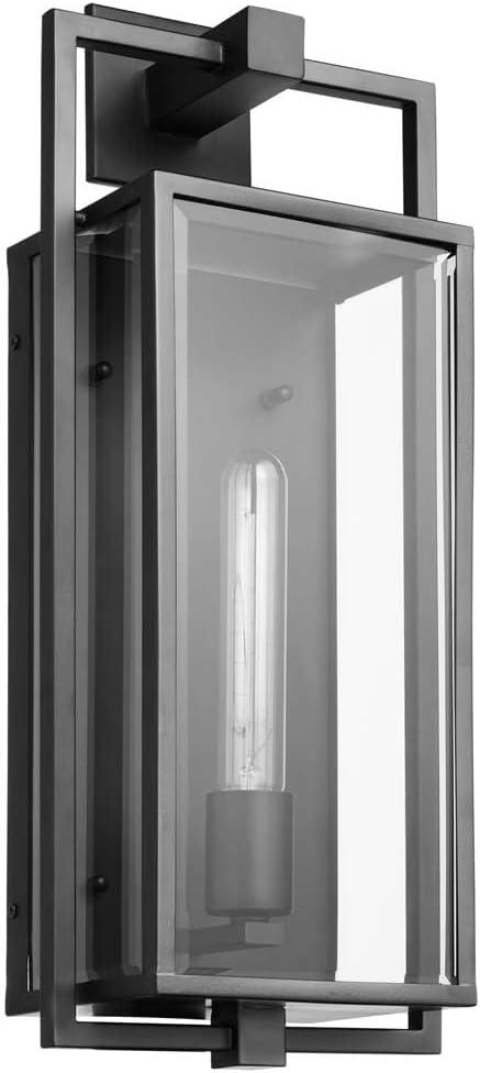 Nuvo Exhibit - 1 Light Outdoor Large Wall Lantern in Modern Style-20 Inches Tall and 8 Inches Wide