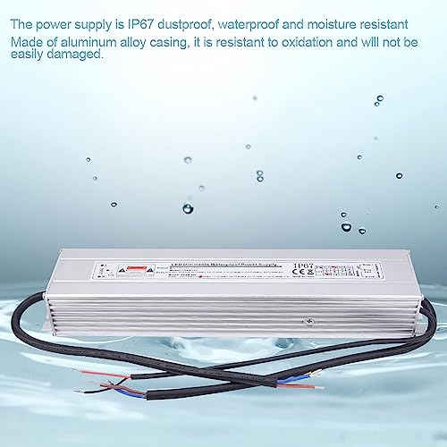 Alimentation électrique variable 24V 100W étanche haute efficacité LED