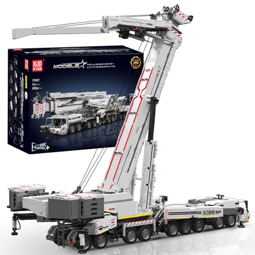 Mould King Technik Kran, 8506 Teile Groß Kranwagen Bausteinspielzeug,...
