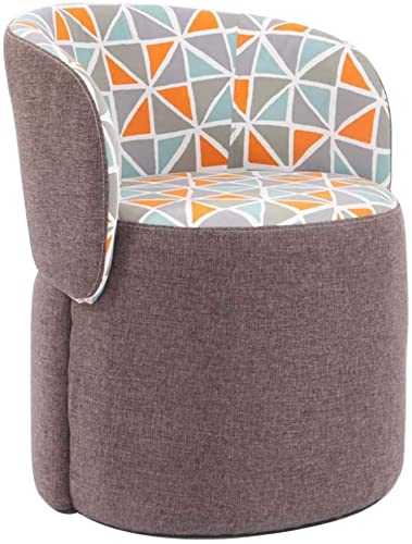 Ottoman Foot Rest Stool, Upholstered Footstool with Flip Bac