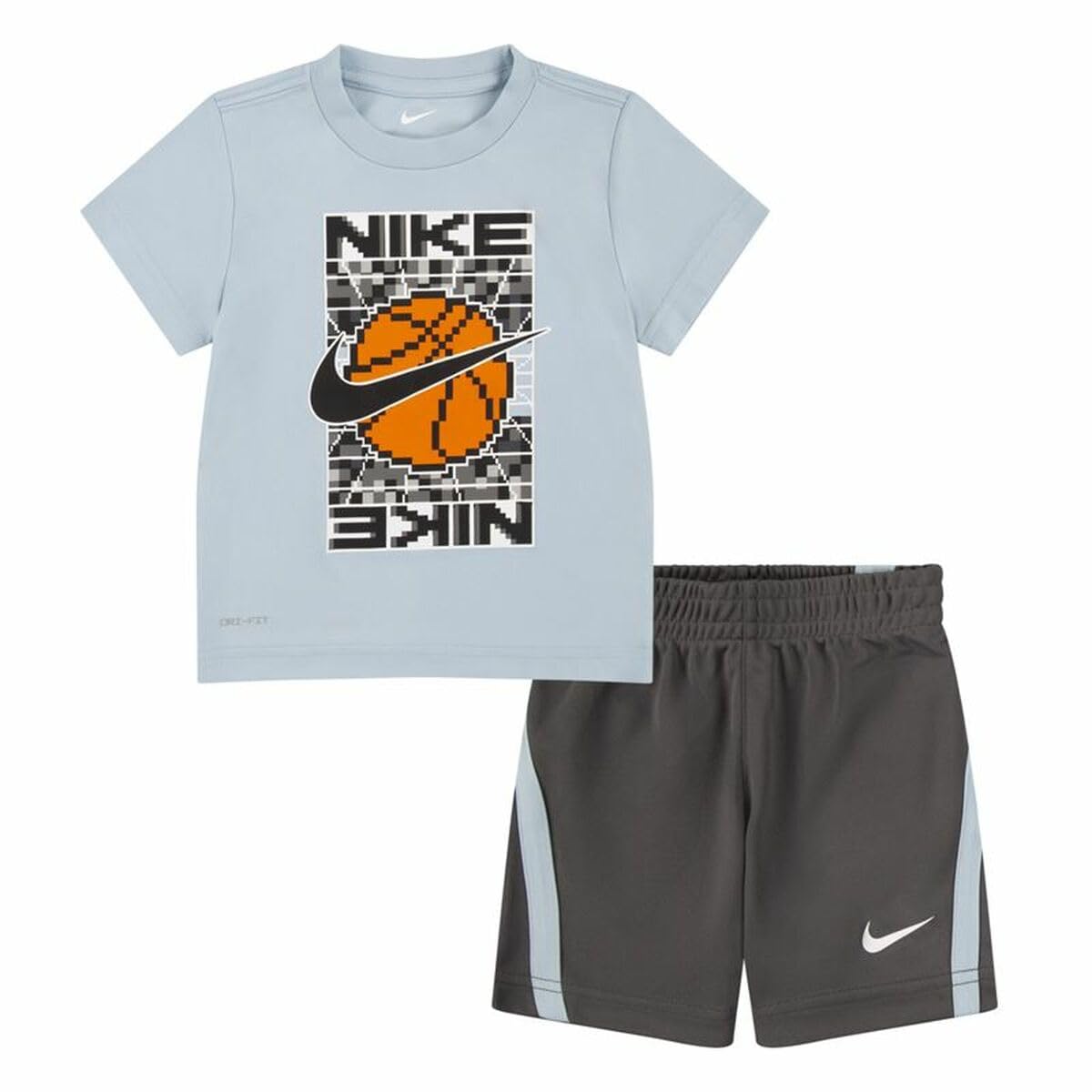 NIKE Nike Conjunto Deportivo para Niños DF Icon Gris Multicolor 2 Piezas