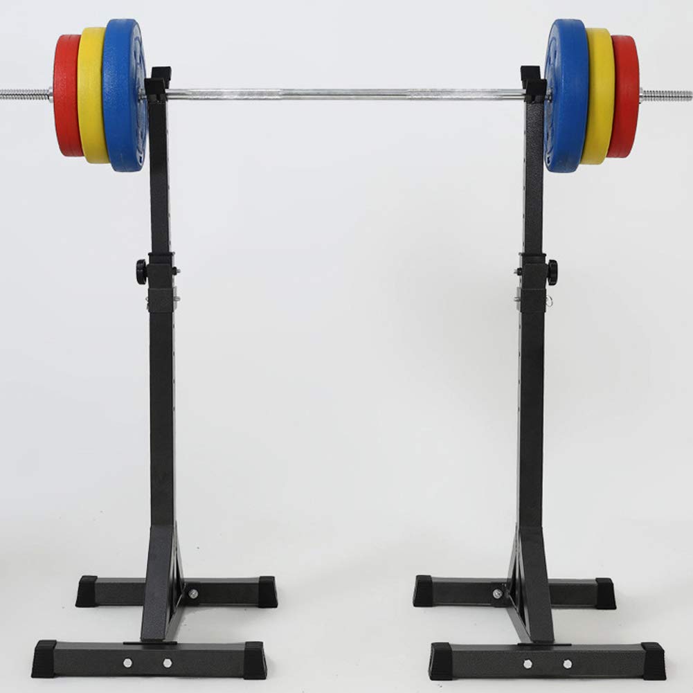 Rack da Squat Regolabili, Pesistica Multifunzione Casa Portatile, Allenamento della Forza Rack per Bilanciere Fitness
