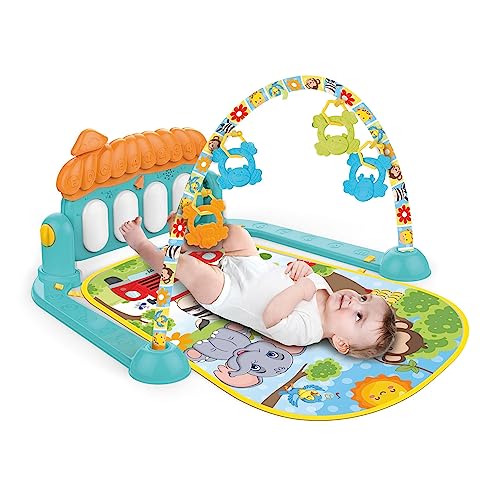 Tapete de Atividades Joy Amigos Piano Musical Replay Kids, Cor: Multicor