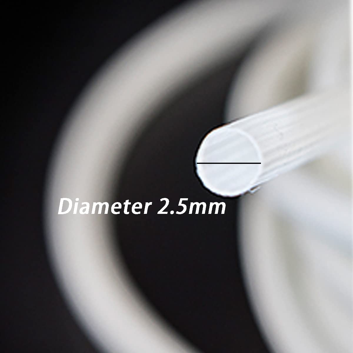 Fiberglass Heat Shield Sleeve, 2.5mm Braided Sleeving Expandable Multiple Colour Braided Flexible Cable Sleeving,10 Meter,Red (Size : Blue)