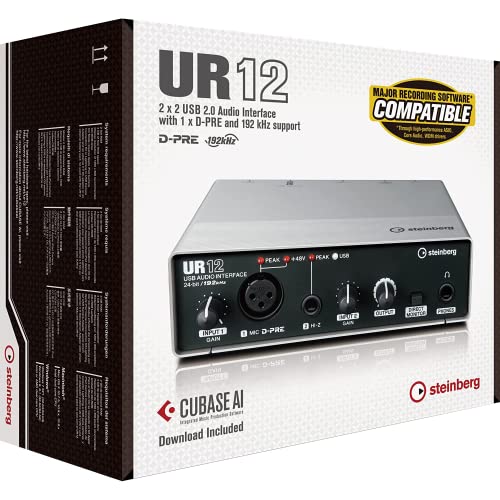 Audio-Interface Steinberg UR12 USB für mobile Anwendungen
