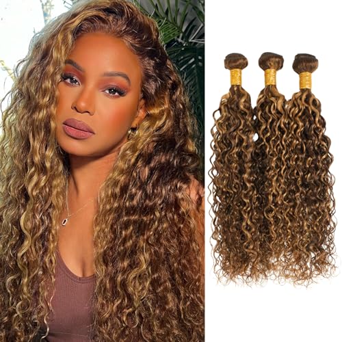 ALHER Water Wave Ombre 3 Bundles 18 20 22 Inch