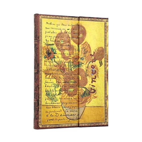 Van Gogh, Sunflowers Midi Lined 120 Gsm: The Van Gogh Museum (Embellished Manuscripts Collection)