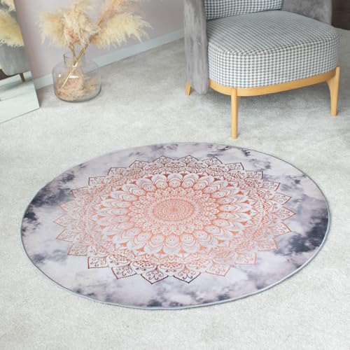 Generic CM1 Round Mandala Rug For Living Room - Chair Mat cover