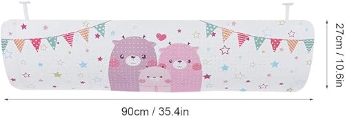 Miniatura 7 de Fydun Windproof Air Conditioner Windproof Cover Air Conditioner Deflector Baffle for Home Use Wide Range of Uses (Bear Family)