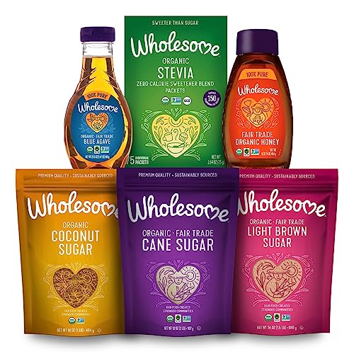 Wholesome Organic Honey, Pesticide Free, Fair Trade, Non Gmo & Non Glyphosate, 16 Ounce Squeeze Bottle #TOP6