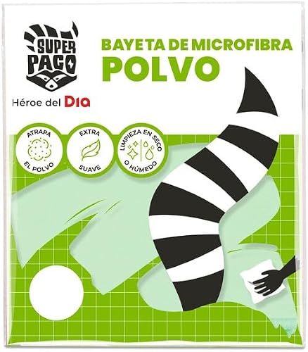 Dia Super Paco Bayeta Microfibra Atrapa Polvo, 1 Ud
