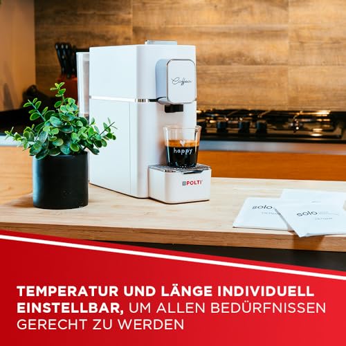 ESE-Pad-Maschine Polti Coffea S15W Espressomaschine mit 0,85 l Tank