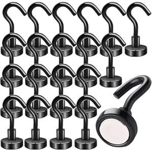 Oceumaoa Magnetic Hooks 16mm Magnethaken 20 Stück