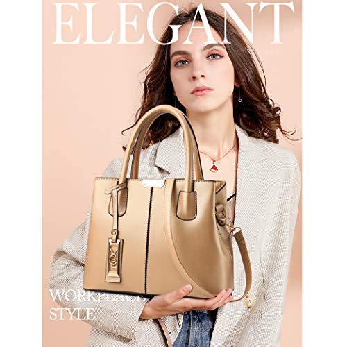 COCIFER Women Top Handle Satchel Handbags Shoulder Bag Tote Purse Messenger Bags - Thumbnail 2